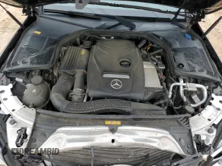 2016 Mercedes-Benz C 300 with VIN WDDWF4JB1GR166264, listed as a Copart auction lot 57411775 with 72,401 mi miles and Salvage title. Bid and sale history available at DreamBid. Image 11.