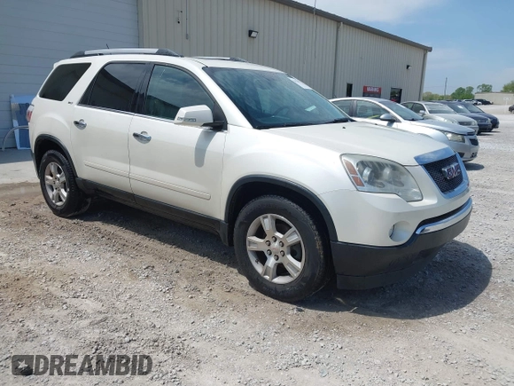 2012 GMC Acadia SLT1 with VIN 1GKKRRED4CJ240847, listed as a IAAI auction lot 42076025 with 194,534 mi miles. Bid and sale history available at carsss.com. Image 1.