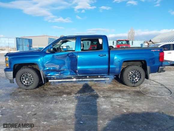 2015 Chevrolet Silverado 1500 LT with VIN 3GCUKRECXFG286057, listed as a IAAI auction lot 41382890 with NaN miles. Bid and sale history available at carsss.com. Image 14.