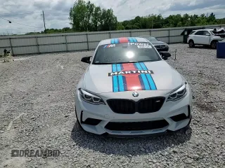 2019 BMW M2 Competition with VIN WBS2U7C58K7D11226, listed as a Copart auction lot 59397754 with 15,813 mi miles and Salvage Title. Bid and sale history available at carsss.com. Image 10.