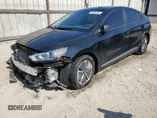 2021 Hyundai Ioniq SE with VIN KMHC65LD4MU250262, listed as a Copart auction lot 58208145 with 51,523 mi miles and Salvage title. Bid and sale history available at DreamBid. Image 1.