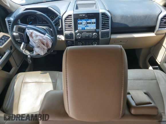 2016 Ford F-150 XLT with VIN 1FTEW1EG4GFC25612, listed as a Copart auction lot 59052845 with 108,296 mi miles and Salvage title. Bid and sale history available at DreamBid. Image 8.