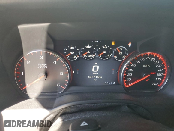 2015 GMC Yukon Denali with VIN 1GKS1CKJ9FR566390, listed as a Copart auction lot 48472835 with 167,719 mi miles and Salvage Title. Bid and sale history available at carsss.com. Image 9.