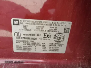 2014 Chevrolet Silverado 1500 Work Truck with VIN 3GCUKPEH5EG296011, listed as a Copart auction lot 60440904 with 99,901 mi miles and Salvage Title. Bid and sale history available at DreamBid. Image 14.