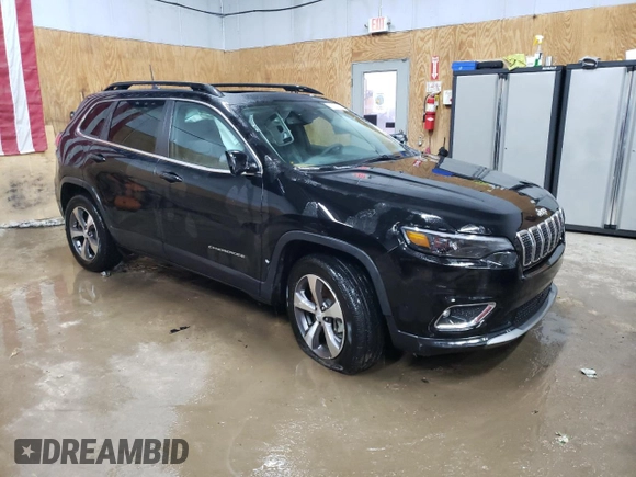 2022 Jeep Cherokee Limited with VIN 1C4PJMDX3ND506383, listed as a Copart auction lot 47284505 with 5,557 mi miles and Salvage Title. Bid and sale history available at DreamBid. Image 4.