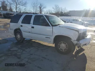 2000 GMC Envoy z VIN 1GKDT13W4Y2348984, wystawiony jako Copart lot #89062865 z przebiegiem 159 592 mil mil oraz Szkody całkowita. Historia ofert i sprzedaży dostępna na DreamBid. Obrazek 4.