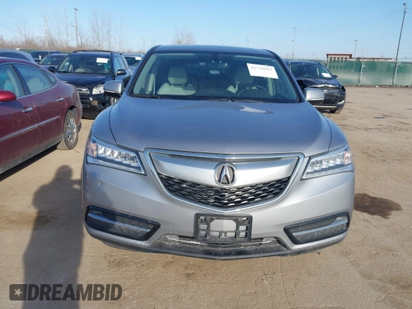 2016 Acura MDX with VIN 5FRYD4H25GB062542, listed as a IAAI auction lot 41720963 with 133,711 mi miles. Bid and sale history available at carsss.com. Image 13.