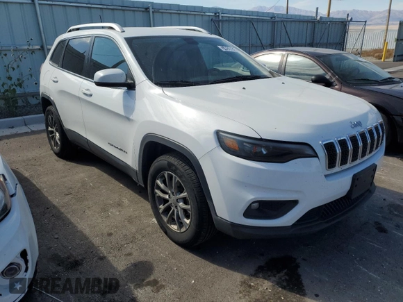 2020 Jeep Cherokee Latitude Plus with VIN 1C4PJMLX1LD510155, listed as a Copart auction lot 74936024 with 130,959 mi miles and Clean Title. Bid and sale history available at DreamBid. Image 4.