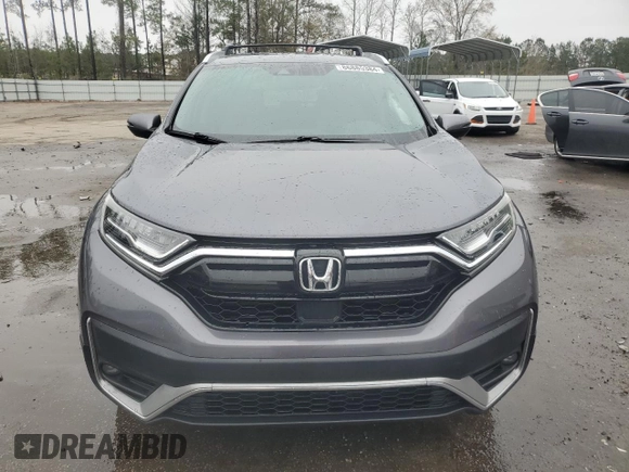 2021 Honda CR-V Touring with VIN 2HKRW1H96MH420465, listed as a Copart auction lot 86885384 with 61,699 mi miles and Salvage Title. Bid and sale history available at carsss.com. Image 5.