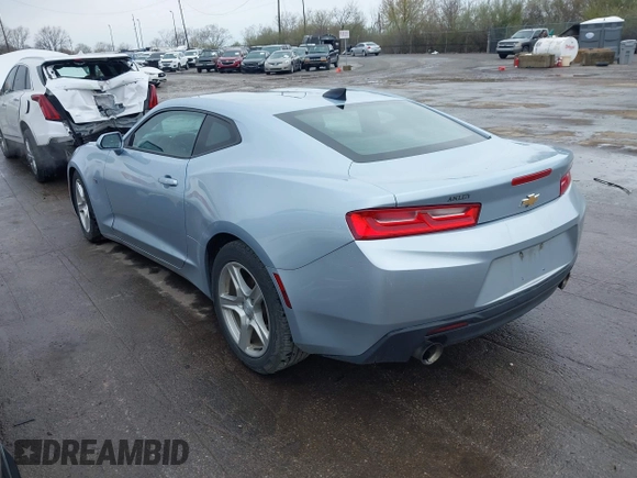 2017 Chevrolet Camaro 1LT with VIN 1G1FB1RS8H0155074, listed as a IAAI auction lot 41977532 with 104,210 mi miles. Bid and sale history available at carsss.com. Image 3.