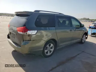 2013 Toyota Sienna LE AAS with VIN 5TDKK3DCXDS322897, listed as a Copart auction lot 65360025 with 287,988 mi miles and Clean title. Bid and sale history available at DreamBid. Image 3.