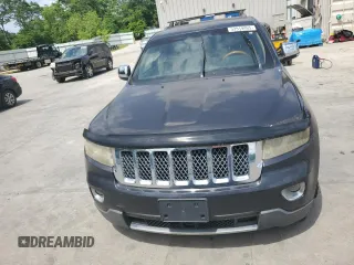 2013 Jeep Grand Cherokee Overland with VIN 1C4RJFCT1DC522850, listed as a Copart auction lot 53919465 with 119,883 mi miles and Clean Title. Bid and sale history available at carsss.com. Image 5.