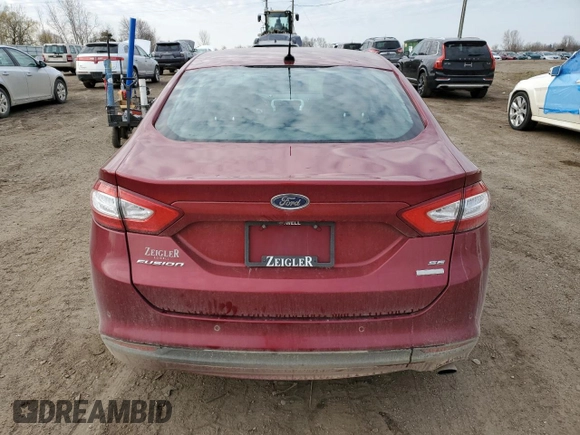 2016 Ford Fusion SE with VIN 1FA6P0HD2G5131219, listed as a Copart auction lot 53451535 with 209,372 mi miles and Clean Title. Bid and sale history available at carsss.com. Image 6.
