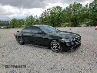 2023 Mercedes-Benz S-Class S 580 with VIN W1K6G7GB6PA210974, listed as a Copart auction lot 70876674 with 5,756 mi miles and Salvage Title. Bid and sale history available at carsss.com. Image 13.