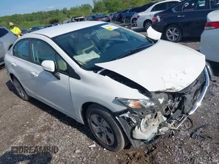 2014 Honda Civic LX z VIN 19XFB2F59EE201848, wystawiony jako IAAI lot #42180306 z przebiegiem 88 988 mil mil oraz . Historia ofert i sprzedaży dostępna na DreamBid. Obrazek 1.