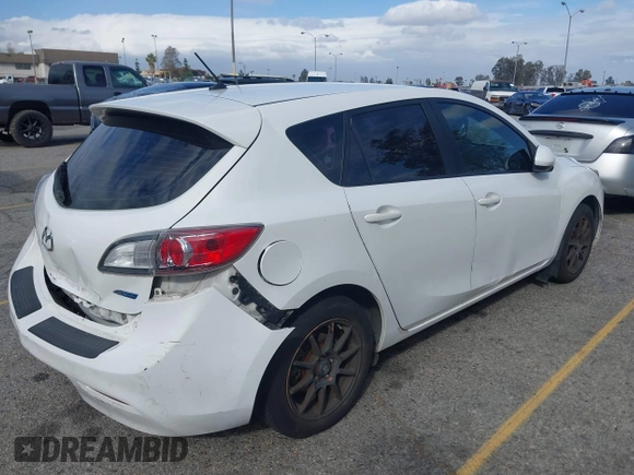 2012 Mazda Mazda3 i Touring with VIN JM1BL1L82C1695636, listed as a IAAI auction lot 41812909 with 199,314 mi miles. Bid and sale history available at carsss.com. Image 4.
