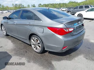 2014 Hyundai Sonata Limited with VIN 5NPEC4AB2EH943005, listed as a IAAI auction lot 41951991 with 176,380 mi miles and . Bid and sale history available at DreamBid. Image 3.