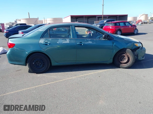 2009 Toyota Corolla with VIN 1NXBU40E39Z119288, listed as a IAAI auction lot 40477607 with 76,584 mi miles. Bid and sale history available at carsss.com. Image 12.