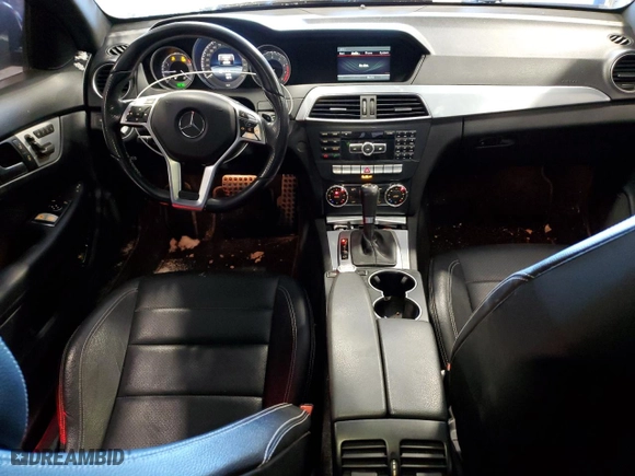 2015 Mercedes-Benz C-Class C 250 with VIN WDDGJ4HBXFG402218, listed as a Copart auction lot 45264425 with 66,481 mi miles and Non Repairable. Bid and sale history available at carsss.com. Image 8.