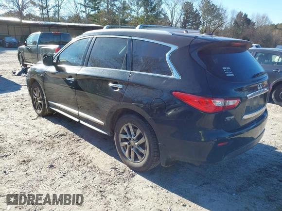 2015 Infiniti QX60 with VIN 5N1AL0MN2FC509527, listed as a IAAI auction lot 41167418 with 169,304 mi miles and . Bid and sale history available at DreamBid. Image 3.