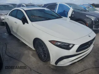 2023 Mercedes-Benz CLS with VIN W1K2J5KB1PA109627, listed as a Copart auction lot 74702074 with 0 mi miles and Non Repairable. Bid and sale history available at carsss.com. Image 4.