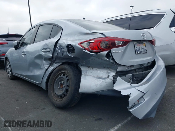 2017 Mazda 3 Sport with VIN 3MZBN1U76HM154192, listed as a IAAI auction lot 42160557 with 71,537 mi miles and . Bid and sale history available at DreamBid. Image 6.