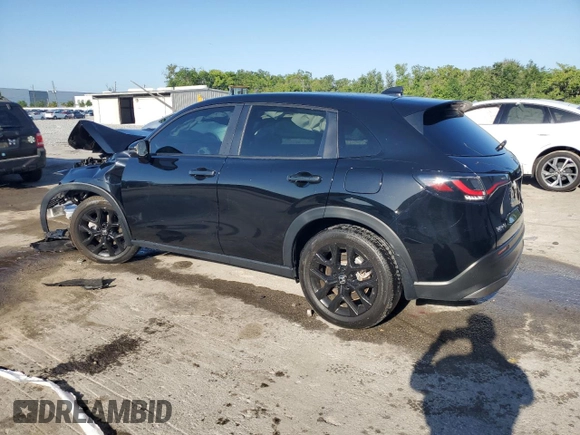 2023 Honda HR-V Sport with VIN 3CZRZ1H50PM744234, listed as a Copart auction lot 52607055 with 23,052 mi miles and Non Repairable. Bid and sale history available at carsss.com. Image 2.