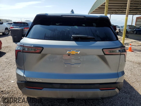2025 Chevrolet Equinox FWD LT with VIN 3GNAXHEG7SL227705, listed as a Copart auction lot 54619805 with 8,415 mi miles and Clean Title. Bid and sale history available at DreamBid. Image 6.