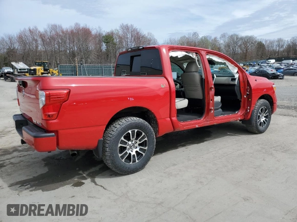 2021 Nissan Titan Pro-4X с VIN 1N6AA1ED3MN513011, выставлен на аукционе Copart как лот 51118565 с пробегом 55 843 миль миль и Списание • Salvage title. История ставок и продаж доступна на DreamBid. Изображение 3.
