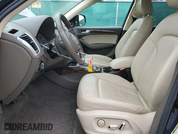 2014 Audi Q5 Premium Plus with VIN WA1LFAFP0EA003384, listed as a Copart auction lot 50144005 with 100,182 mi miles and Salvage Title. Bid and sale history available at carsss.com. Image 7.