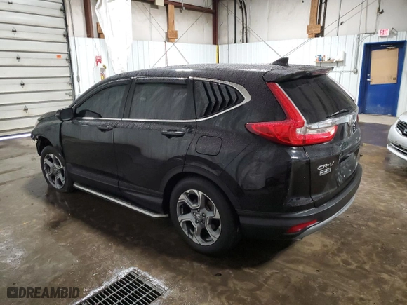 2017 Honda CR-V EX-L with VIN 7FARW1H81HE000192, listed as a Copart auction lot 43125755 with 0 mi miles and Salvage Title. Bid and sale history available at carsss.com. Image 2.