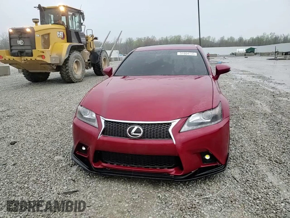 2014 Lexus GS 350 with VIN JTHBE1BL0E5030633, listed as a Copart auction lot 51604135 with 100,746 mi miles and Salvage Title. Bid and sale history available at carsss.com. Image 13.