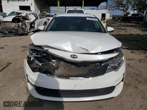 2018 Kia Optima LX with VIN 5XXGT4L39JG249982, listed as a Copart auction lot 85905544 with 91,650 mi miles and Salvage Title. Bid and sale history available at carsss.com. Image 5.