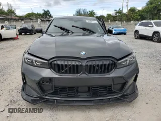 2023 BMW 3 Series 330i with VIN 3MW69FF05P8D33852, listed as a Copart auction lot 52694485 with 29,862 mi miles and Salvage title. Bid and sale history available at DreamBid. Image 5.