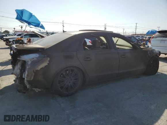 2015 Audi A8 3.0T with VIN WAU3GAFD7FN040450, listed as a Copart auction lot 52540785 with Not provided miles and Salvage title. Bid and sale history available at DreamBid. Image 3.