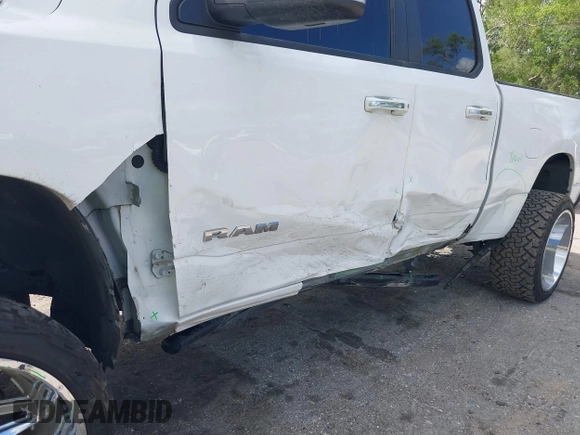 2020 Ram 1500 Big Horn with VIN 1C6RREBT8LN357605, listed as a IAAI auction lot 41937861 with 69,258 mi miles. Bid and sale history available at carsss.com. Image 6.