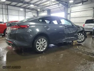 2018 Kia Optima S with VIN 5XXGT4L34JG243894, listed as a Copart auction lot 46750955 with 64,212 mi miles and Salvage Title. Bid and sale history available at carsss.com. Image 3.