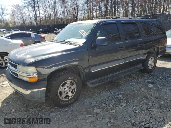 2004 Chevrolet Suburban LS with VIN 1GNFK16Z34J142771, listed as a Copart auction lot 50688535 with 222,370 mi miles and Salvage Title. Bid and sale history available at carsss.com. Image 1.