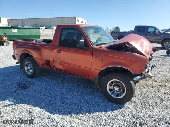 1998 Ford Ranger XL with VIN 1FTYR10C9WPA51392, listed as a Copart auction lot 47003515 with 260,321 mi miles and Salvage Title. Bid and sale history available at carsss.com. Image 4.