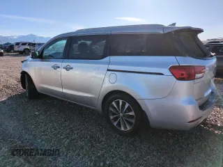 2016 Kia Sedona SX with VIN KNDMC5C17G6107578, listed as a Copart auction lot 86427054 with 156,254 mi miles and Salvage Title. Bid and sale history available at carsss.com. Image 2.