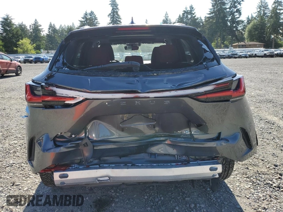 2024 Lexus NX 350 with VIN JTJAGCEZ7R2015151, listed as a Copart auction lot 59238605 with 10,307 mi miles and Salvage title. Bid and sale history available at DreamBid. Image 6.