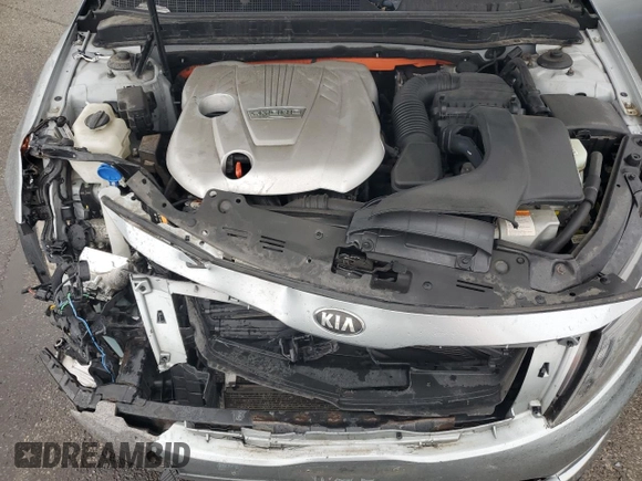 2014 Kia Optima Hybrid EX with VIN KNAGN4AD2E5069076, listed as a Copart auction lot 79523534 with 93,504 mi miles and Salvage Title. Bid and sale history available at carsss.com. Image 11.