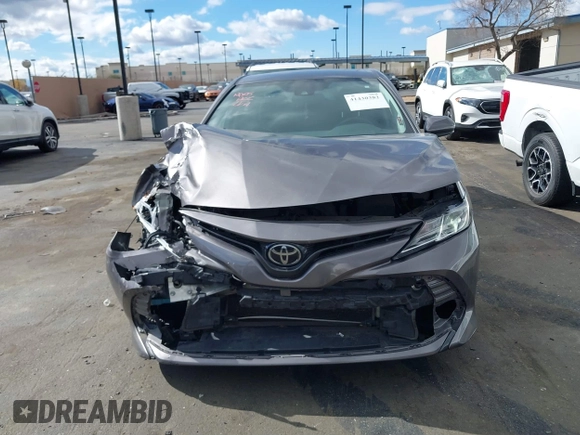 2020 Toyota Camry LE with VIN 4T1C11AK3LU363417, listed as a IAAI auction lot 41430382 with 130,837 mi miles. Bid and sale history available at carsss.com. Image 13.