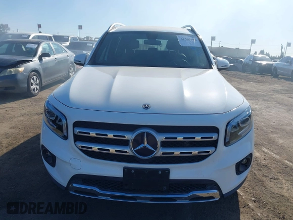 2020 Mercedes-Benz GLB with VIN W1N4M4GBXLW016379, listed as a IAAI auction lot 41307068 with 56,482 mi miles. Bid and sale history available at carsss.com. Image 12.