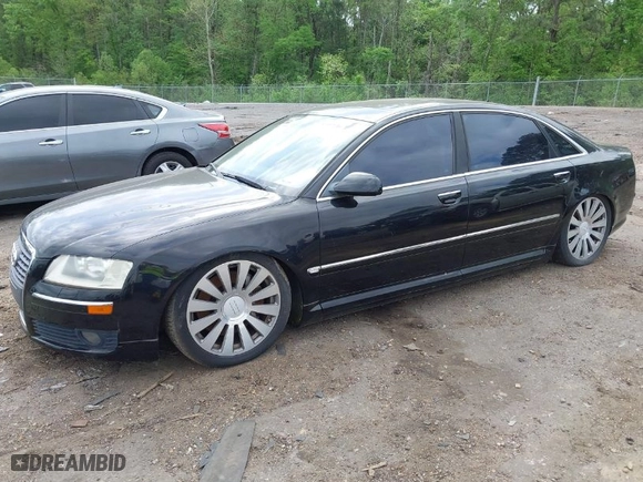 2007 Audi A8 L 4.2L with VIN WAUMV44EX7N010352, listed as a IAAI auction lot 41937139 with 152,109 mi miles. Bid and sale history available at carsss.com. Image 2.