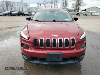 2016 Jeep Cherokee Sport with VIN 1C4PJMABXGW366669, listed as a Copart auction lot 55060605 with 68,978 mi miles and Salvage title. Bid and sale history available at DreamBid. Image 5.