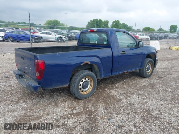 2010 Chevrolet Colorado Work Truck z VIN 1GCCSBD93A8110829, wystawiony jako IAAI lot #42352945 z przebiegiem 206 495 mil mil oraz . Historia ofert i sprzedaży dostępna na DreamBid. Obrazek 4.