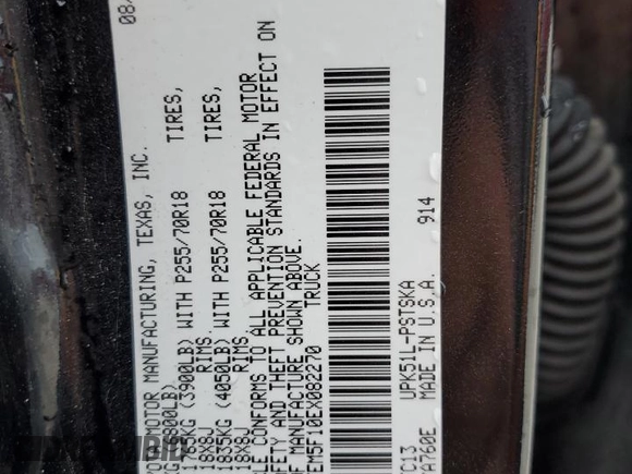 2014 Toyota Tundra SR5 z VIN 5TFEM5F10EX082270, wystawiony jako Copart lot #53432285 z przebiegiem 190 569 mil mil oraz Szkoda całkowita • Salvage title. Historia ofert i sprzedaży dostępna na DreamBid. Obrazek 13.