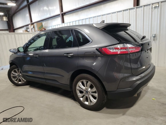 2022 Ford Edge Titanium with VIN 2FMPK4K92NBB06009, listed as a Copart auction lot 45402775 with 99,999 mi miles and Salvage Title. Bid and sale history available at carsss.com. Image 2.