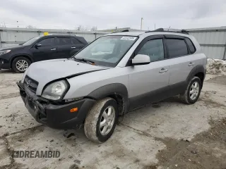 2005 Hyundai Tucson GLS with VIN KM8JN72D05U051699, listed as a Copart auction lot 43242335 with 182,859 mi miles and Non Repairable. Bid and sale history available at carsss.com. Image 1.